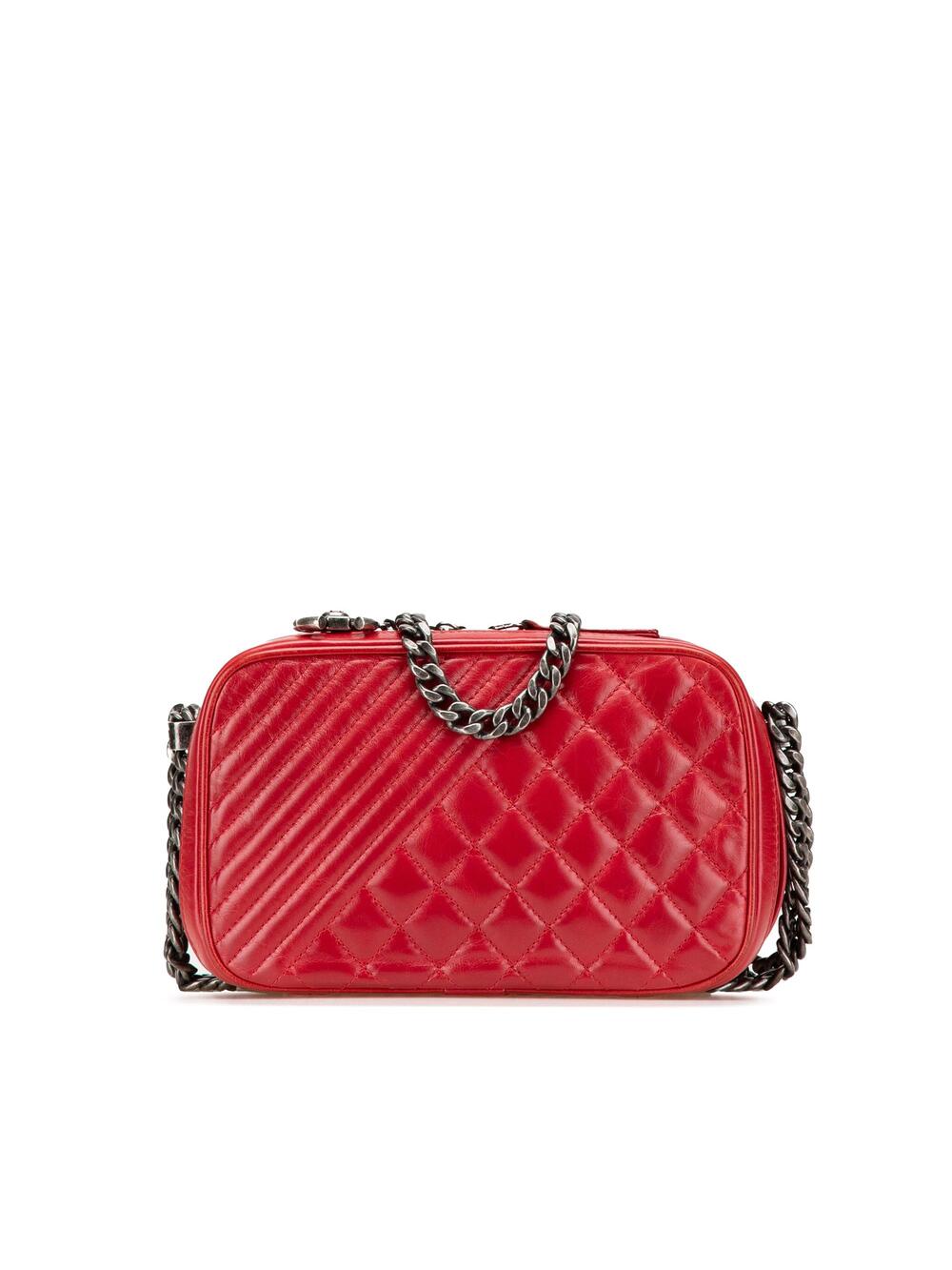 Chanel Coco Boy Camera Bag Quilted #287289C14B